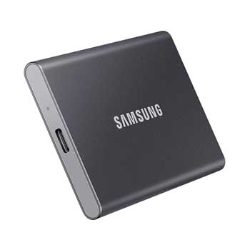 500GB Samsung T7 Portable - (MU-PC500T - MÀU XÁM ĐEN) - EXTERNAL