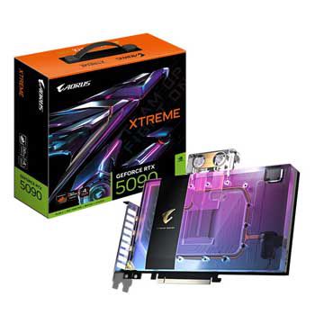 32GB GIGABYTE AORUS GeForce RTX 5090 XTREME WATERFORCE WB 32G (GV-N5090AORUSX WB-32GD)
