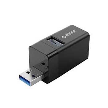 HUB USB 1–3 ORICO MINI-U32L-BK (Đen)