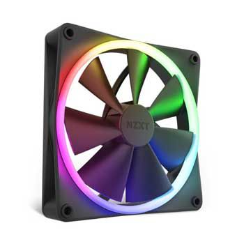 Fan Case làm mát thùng máy NZXT F140RGB 140mm Single Black RF-R14SF-B1