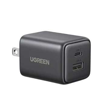 Cốc sạc 2 cổng (USB-C + USB-A) GaN 20W Ugreen 55533 X514