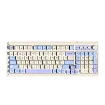 Bàn Phím Giả Cơ Gaming 3 Mode AULA S99 (Phiên bản Xanh dương + Be + Tím)