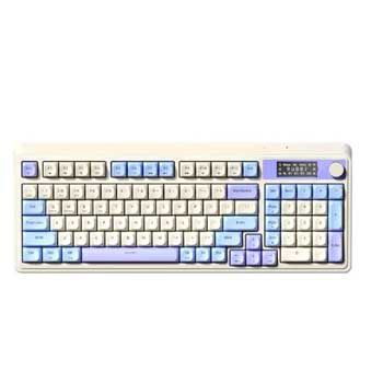 Bàn Phím Giả Cơ Gaming 3 Mode AULA S99Pro (Phiên bản Xanh dương+Be+Tím)