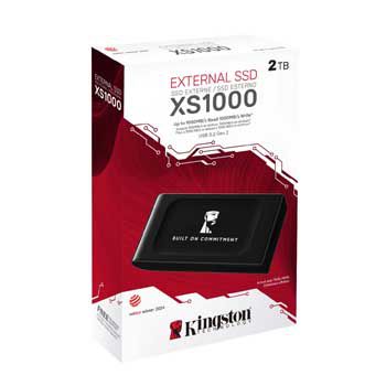 2TB KINGSTON EXTERNAL USB 3.2 Gen 2 XS1000 SXS1000/2000GA