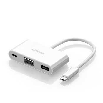 CABLE USB-C to VGA/ USB 3.0 UGREEN 30376