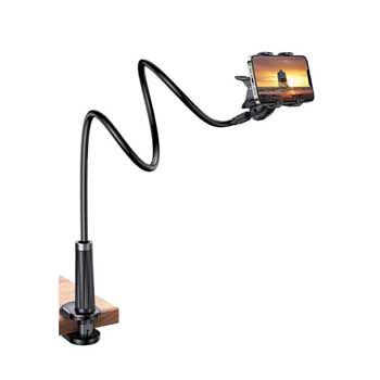 Giá đỡ điện thoại kẹp bàn Ugreen 80906 - màu đen