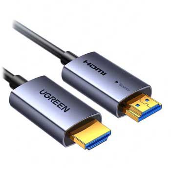 CABLE HDMI 2.0 Sợi Quang AOC 15M Ugreen 45504 (Hỗ Trợ 4K@60Hz)