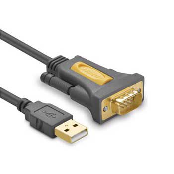 Cáp chuyển đổi USB 2.0 to COM RS232 Ugreen 20210 (Dài1m)