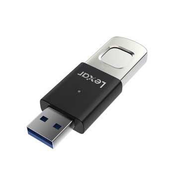 64GB Lexar JUMPDRIVE FINGERPRINT F35 PRO LJDF35P064G-RNBNG
