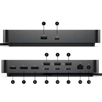Bộ chuyển đổi Dell Thunderbolt 4 Smart Dock-SD25TB44