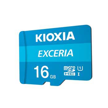 MICRO-SDHC 16GB Kioxia Exceria UHS-I C10-LMEX1L016GG4