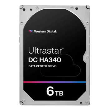 6Tb WESTERN SATA III(3) Enterprise (ULTRASTAR HA 340 - WUS721206BLE6L4)