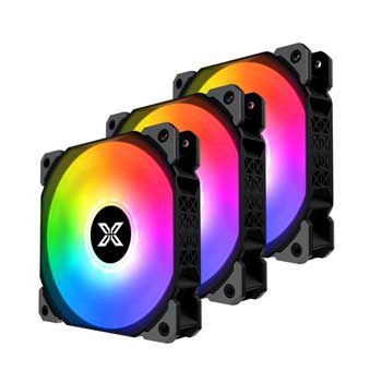 Bộ 3 Fan Case Xigmatek STARZ X22A ARGB (EN48458)