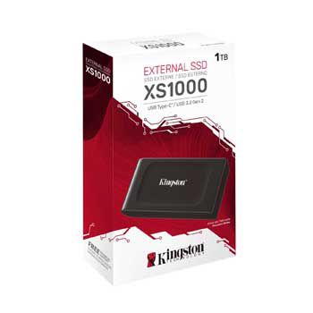 1TB KINGSTON EXTERNAL USB 3.2 Gen 2 XS1000 1TB SXS1000/1000GA