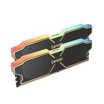 32GB DDRAM 5 6000 Lexar LD5U16G60C38BG-RGD THOR RGB Black (KIT)