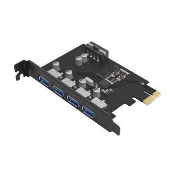CARD PCI 1X - 4 cổng USB 3.0 ORICO PME-4U