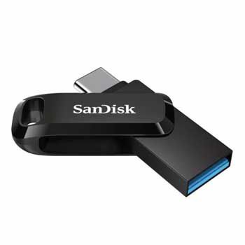 256GB SANDISK Ultra Dual Drive Go USB 3.1 - Type C ( Black-SDDDC3-256G-G46)