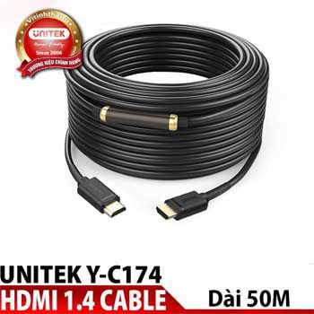 CABLE HDMI 50m Unitek Y-C174