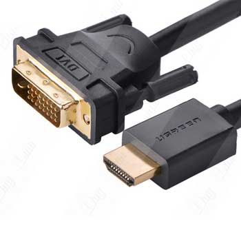Cáp chuyển đổi HDMI sang DVI 24+1 Ugreen 10137 (dài 5M)