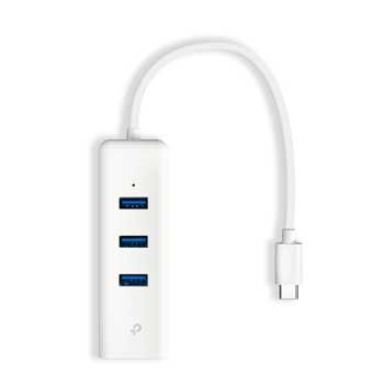 Hub USB Type-c ra 3 cổng USB-A 3.0 và RJ45 TP-LINK UE330C