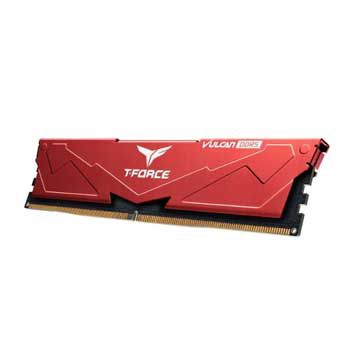 16GB DDRAM 5 6000 TeamGroup Vulcan Red - Tản nhiệt