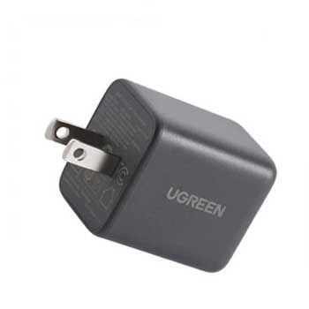 Cốc sạc 2 cổng (USB-C + USB-A) GaN 30W Ugreen 65025