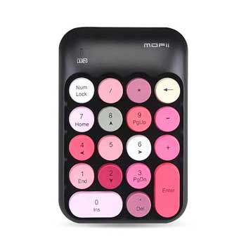 Bàn phím số không dây MOFII X910 (ĐEN)
