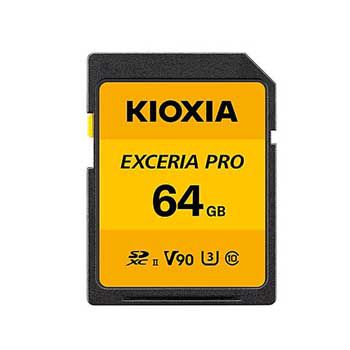 SDXC 64GB Kioxia Exceria Pro UHS-II C10-LNPR1Y064GG4