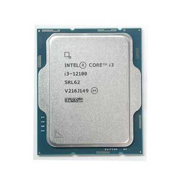 Intel Alder Lake Core I3-12100 (3.30 GHz) TRAY (KHÔNG HỘP + FAN ) Chỉ hỗ trợ Windows 10