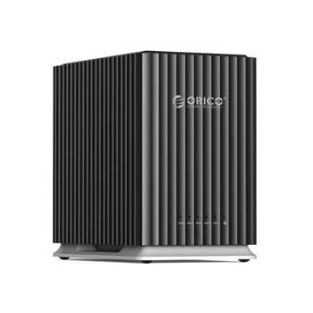 Hộp ổ cứng 3.5" 5 khe cắm SATA 3 USB-C 5Gbps ORICO 9758C3-V1-EU-BK-BP