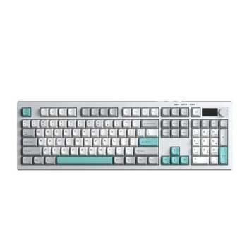 Bàn Phím Giả Cơ Gaming 3 Mode AULA S102 Pro (Phiên bản Xám + Be + Xanh Ngọc)