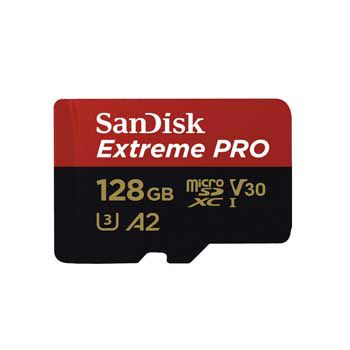 MICRO-SD SDXC 128GB SANDISK Extreme Pro V30 CLASS 10 (200MB/s) (SDSQXCD-128G-GN6MA)