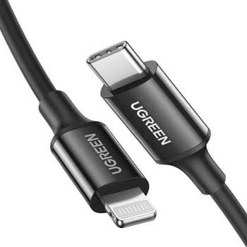 Cáp sạc , truyền dữ liệu USB Type-C to Lightning Dài 2m Ugreen 60752