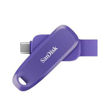 128GB USB Type-C + Type A SANDISK Phone Drive for Android SDDDC6-128G-G46PO - Màu Tím