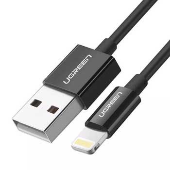 Cáp sạc và truyền dữ liệu USB - Lightning chuẩn MFi – Dài 1m Ugreen 40985