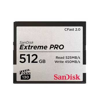 Thẻ nhớ SanDisk Extreme PRO CFast 2.0 SDCFSP-512G-G46D