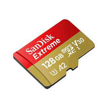MICRO-SD 128GB SANDISK Extreme V30 A2 SDSQXAA-128G-GN6MN