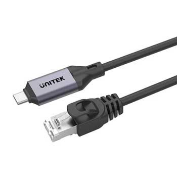 Cáp USB-C sang RJ45 (Ethernet) Dài 3m UNITEK C18148AGY01