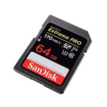 SDXC 64GB SANDISK ExtremePro V30 (SDSDXXY-64G-GN41N)