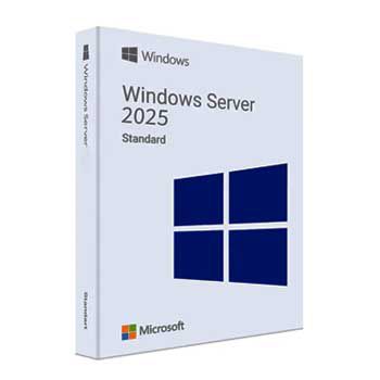 Phần mềm Microsoft Windows Server Standard 2025 64Bit English 1pk DSP OEI DVD 16 Core EP2-25187