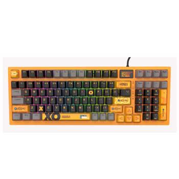Bàn phím quang cơ có dây Gaming Zidli K980, (K980-3 XO) (USB port, LED)
