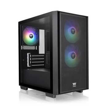 Case Thermaltake Micro Tower H16 TG ARGB Black (CA-1Y8-00S1WN-02)