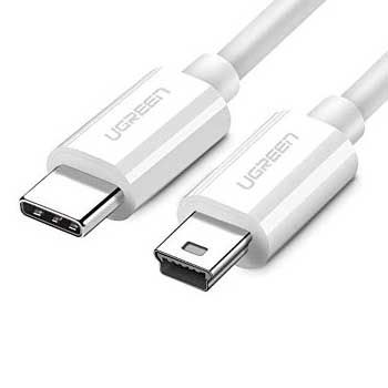 Cáp USB-C To Mini USB Ugreen 40418 (dài 1.5m)