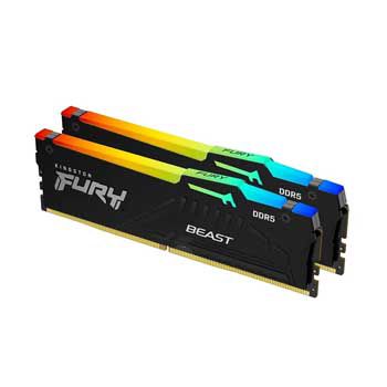 16GB DDRAM 5 5600 Kingston Fury (kit) Beast RGB