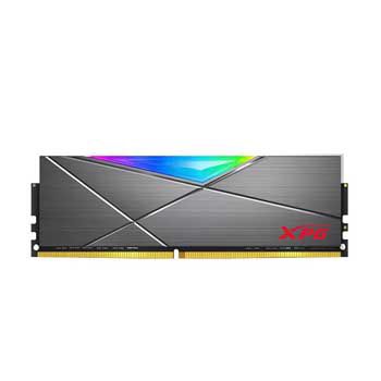 16GB DDRAM 4 3200 Adata XPG Spectrix D50 Grey RGB AX4U320016G16A-ST50 (màu Xám)