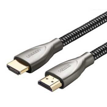 Cáp HDMI 2.0 Dài 3M Carbon Ugreen 50109 (Hỗ Trợ 3D 4K60Hz)