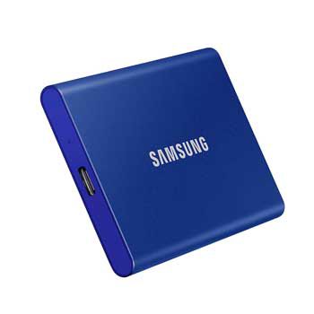 500GB Samsung T7 Portable - (MU-PC500H - MÀU XANH) - EXTERNAL