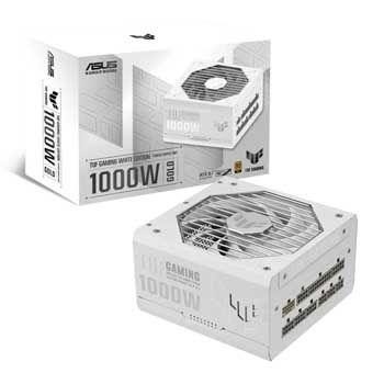 1000W ASUS TUF Gaming 1000G-WHITE Gold (ATX 3.0 - Pcie 5.0 - Full Modular)