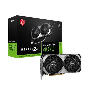 12GB MSI RTX 4070 VENTUS 2X E 12G OC