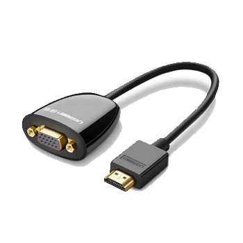 CABLE HDMI – VGA UGREEN 40253 (Không có Audio)